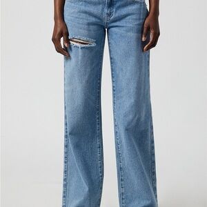 PacSun Light Blue Straight Leg Women's Jeans